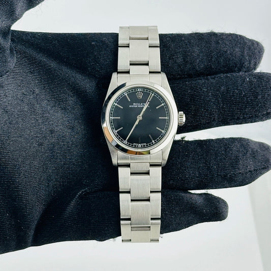 Rolex Oyster Perpetual Black Dial on Oyster Ref 67480