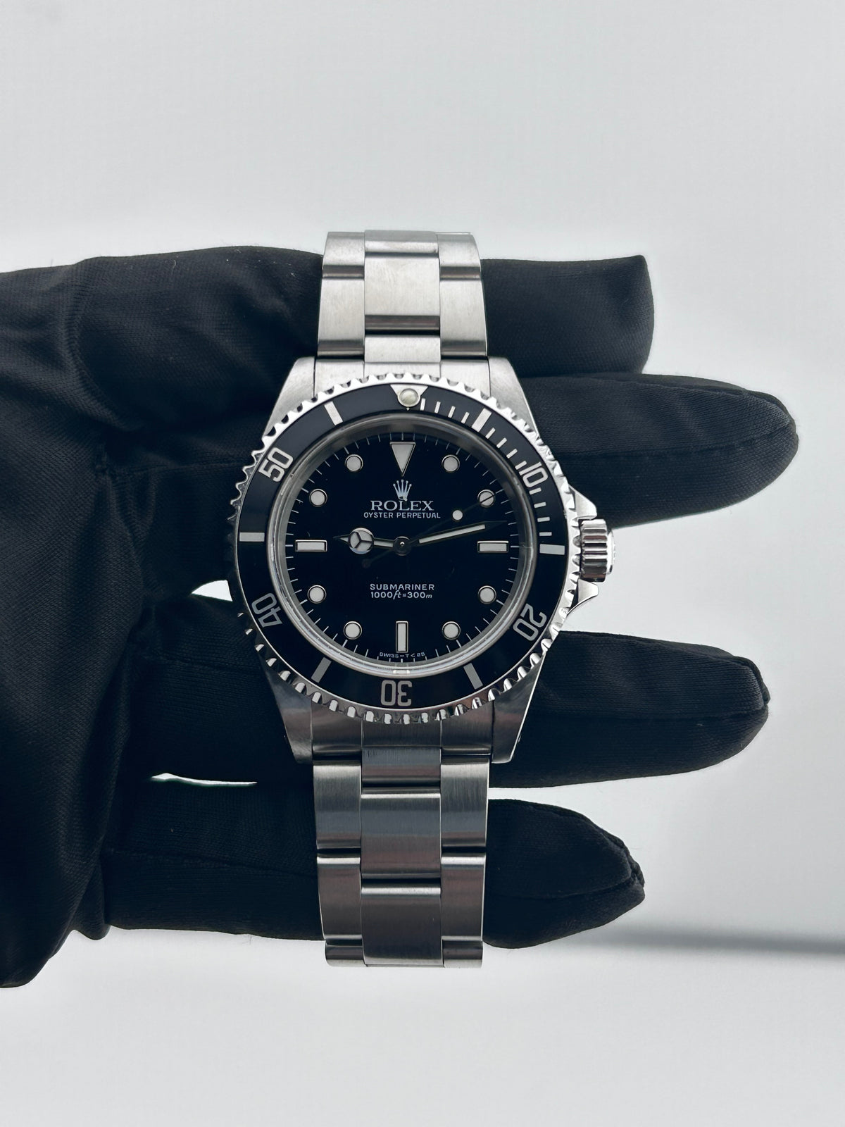 Rolex Submariner No Date Black Dial on Oyster Ref. 14060 Card