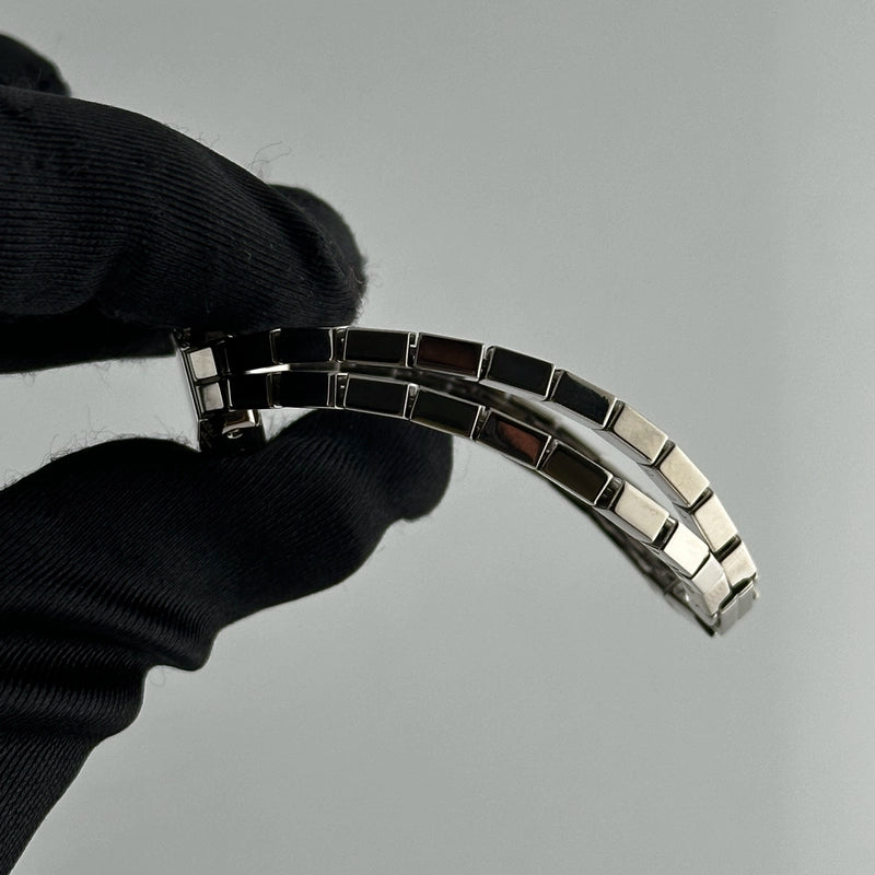 Cartier Tonneau Silver Roman Dial on Wg Ref 2545