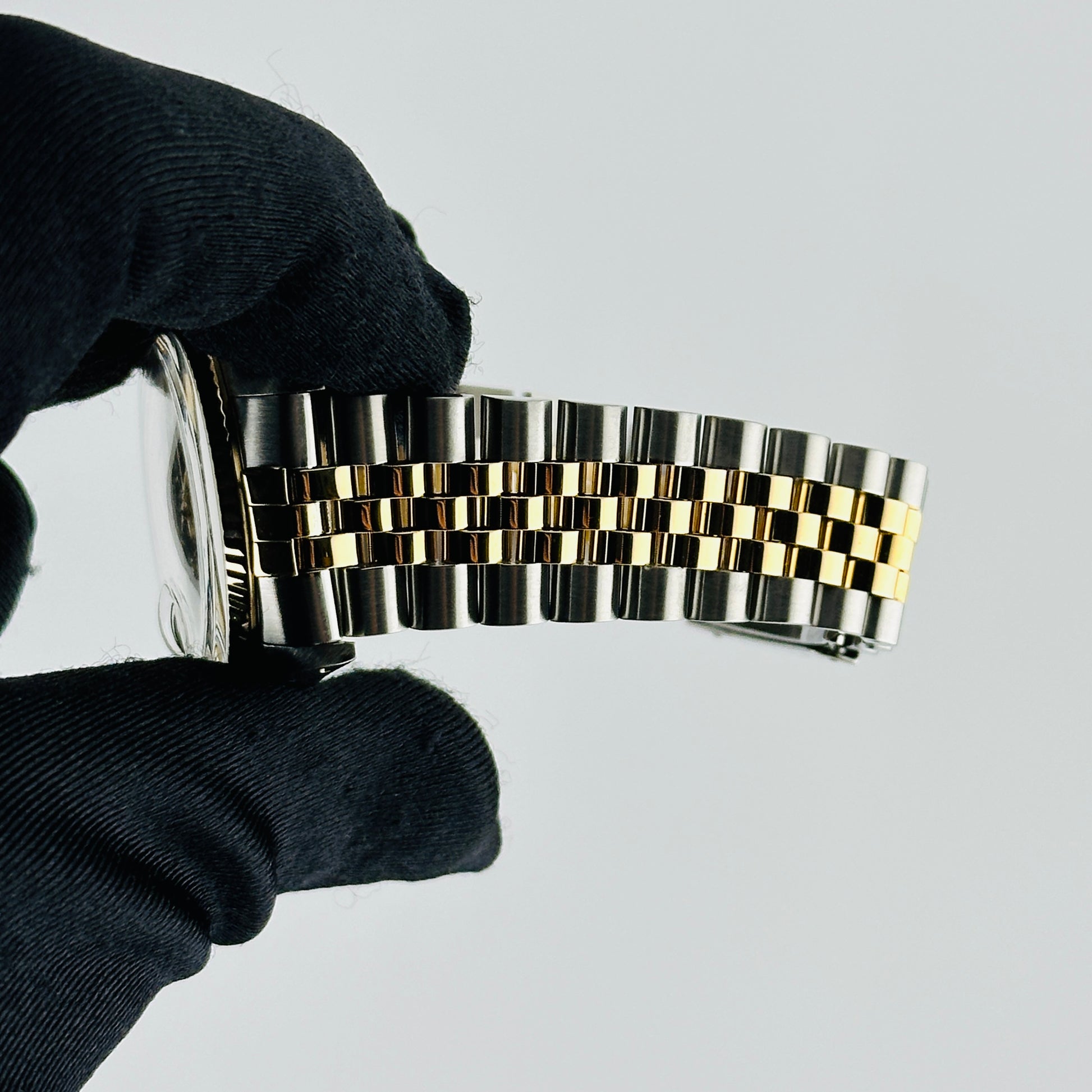 Rolex Datejust Champagne Diamond Factory Dial on D Link Jubilee Ref. 16013G 1988 — view 5