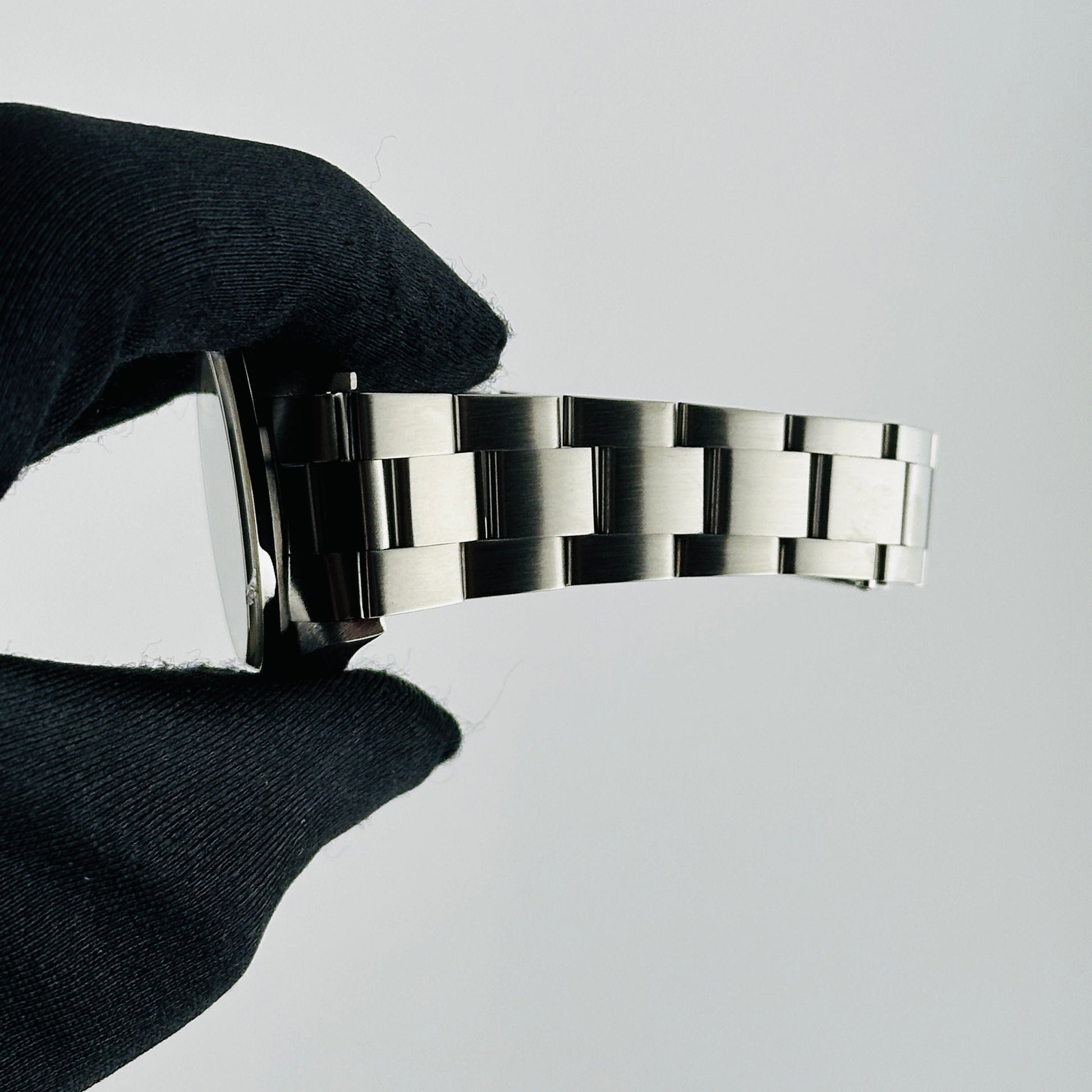 Rolex Air-King Am Pink Stick Dial on Oyster Ref. 14000 1999 — view 3