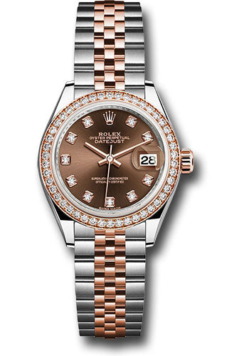 Rolex Datejust Lady Chocolate Diamond Dial on Jubilee Ref. 279381RBR Card 2018