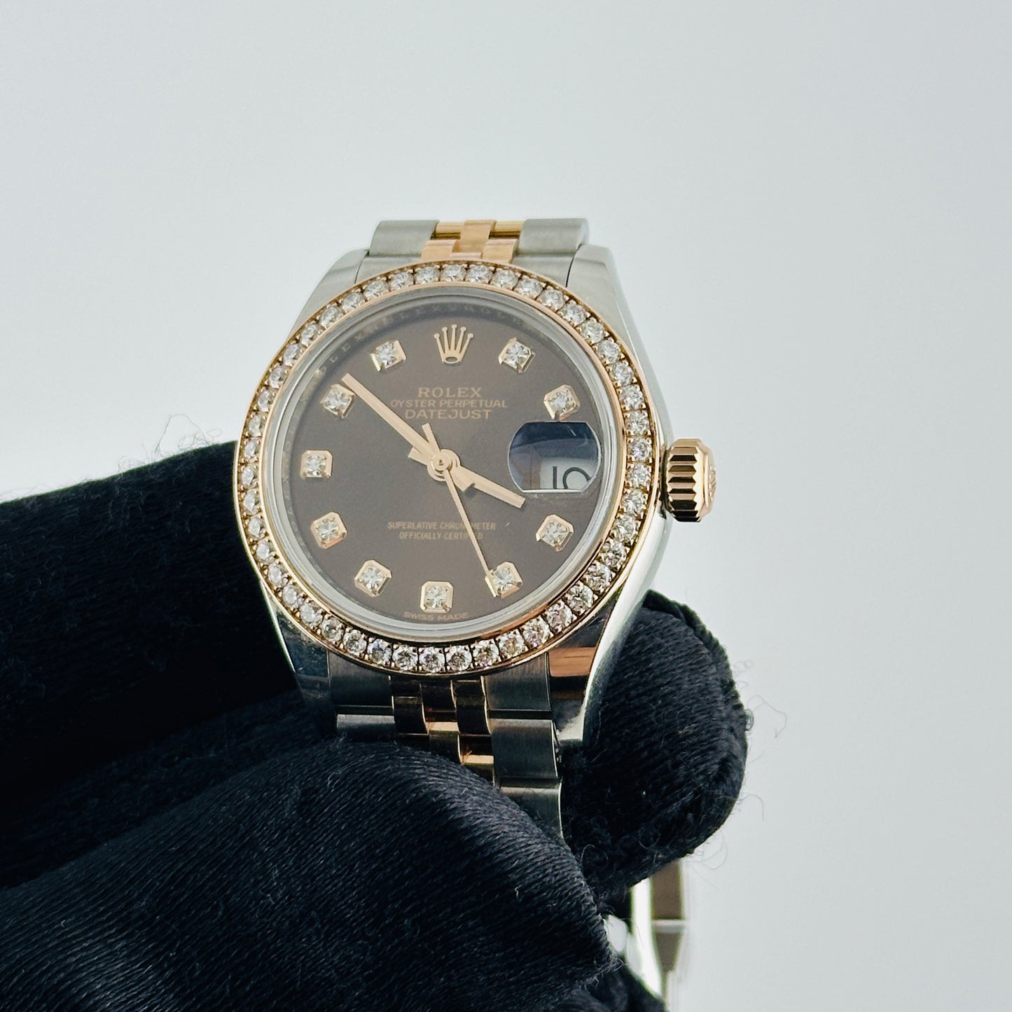 Rolex Datejust Lady Chocolate Diamond Dial on Jubilee Ref. 279381RBR Card 2018 — view 3