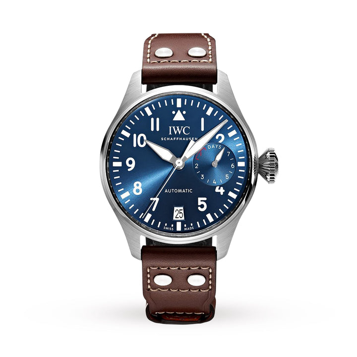 Iwc Big Pilot's Watch Edition Le Petit Prince Blue Dial on Leather Band Ref. IW501002 Complete 2025
