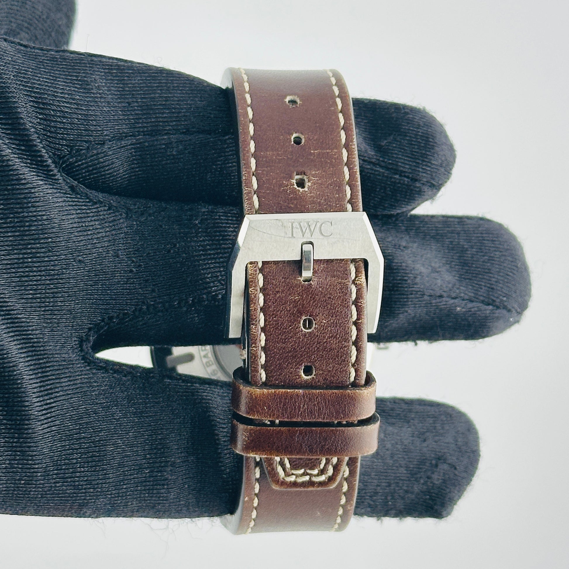 Iwc Pilot's Watch Mark XVIII Edition Brown Dial on Leather Band Ref. IW327003 Complete 2020 — view 3