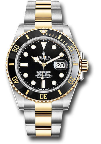 Rolex Submariner Black Dial on Oyster Ref. 126613LN Card 2021