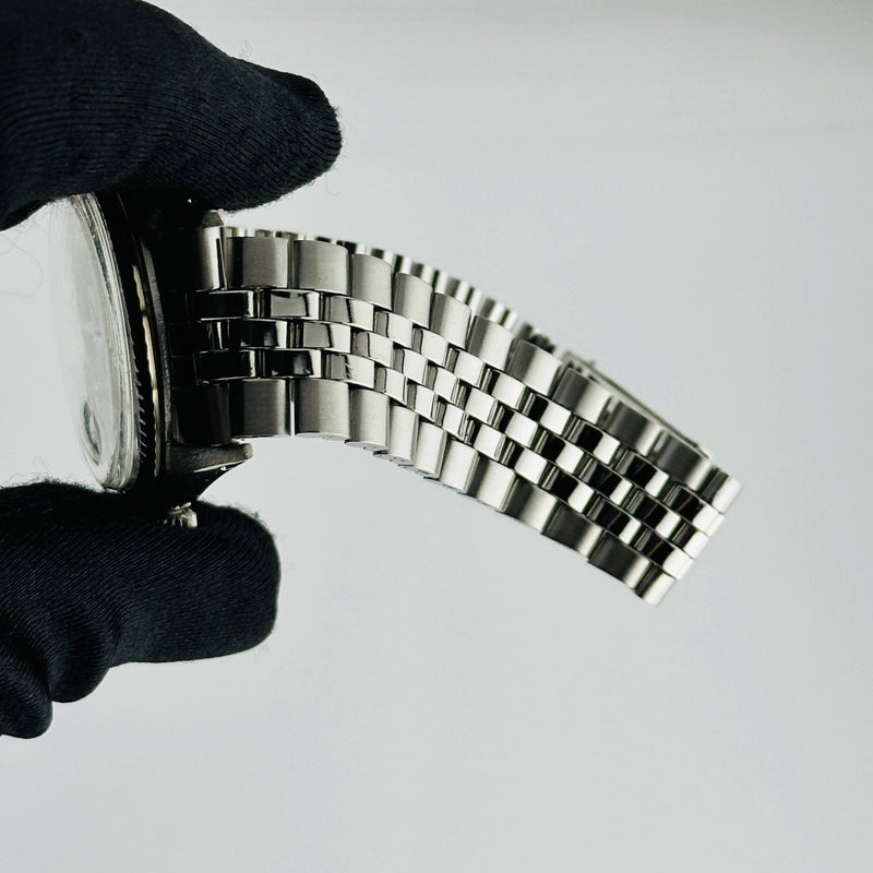 Rolex Datejust White Stick Dial on Folded Jubilee Ref 1601