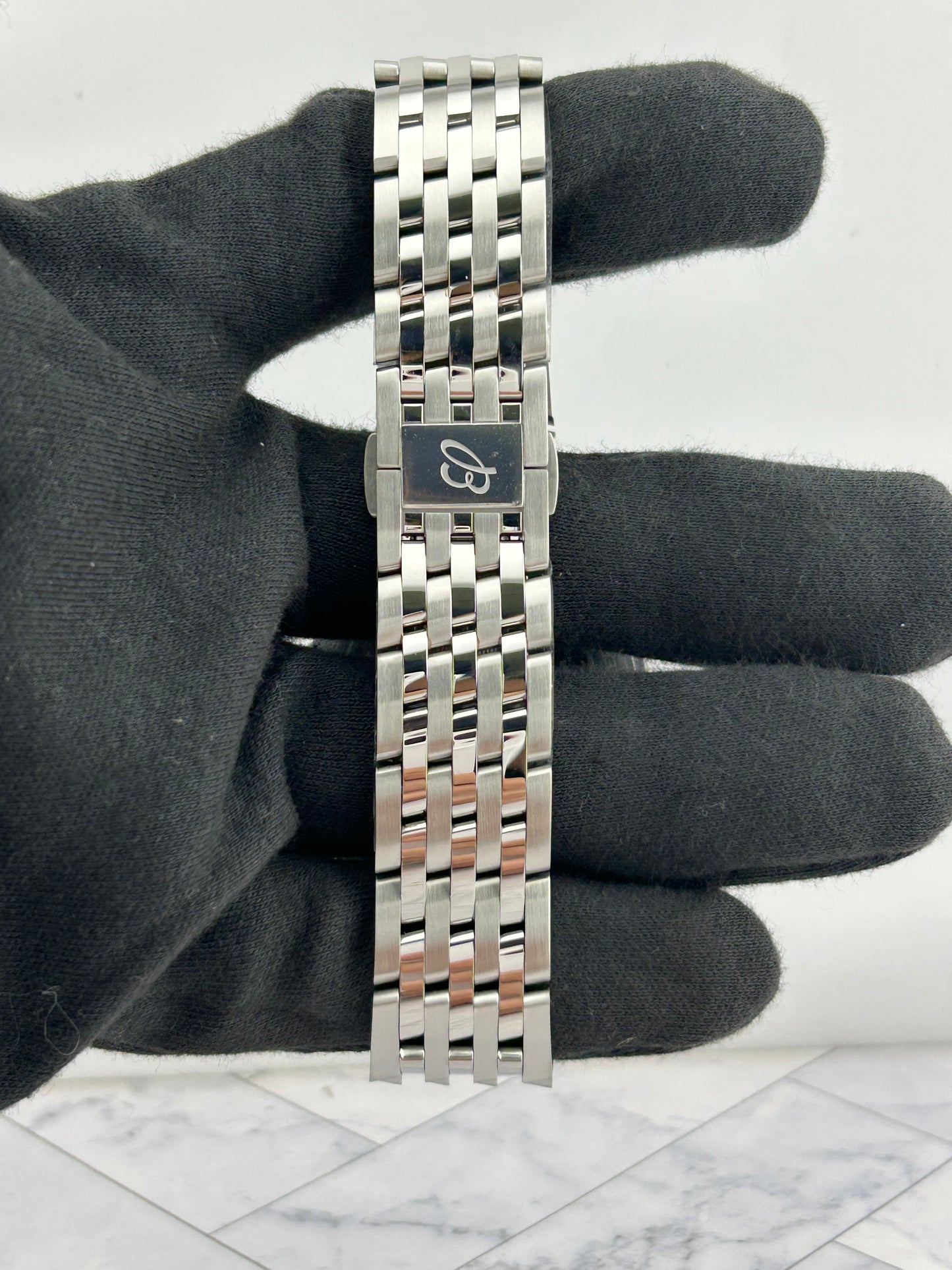 Breitling Premier B01 Chronograph Black Dial on Bracelet Ref. AB0145221B1A1 Card — view 4