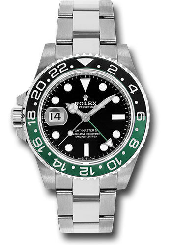 Rolex GMT-Master II "Sprite" Black Dial on Oyster Ref. 126720VTNR Card 2025