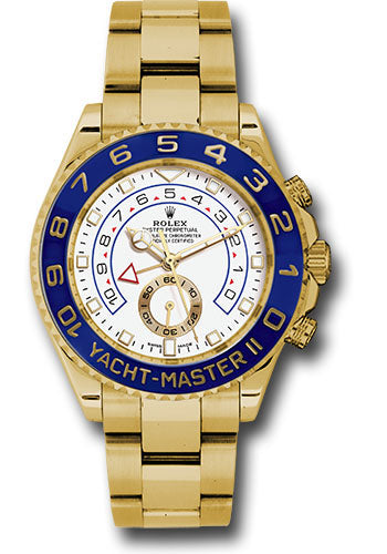 Rolex Yacht-Master II White Dial on Oyster Ref. 116688 Card 2017