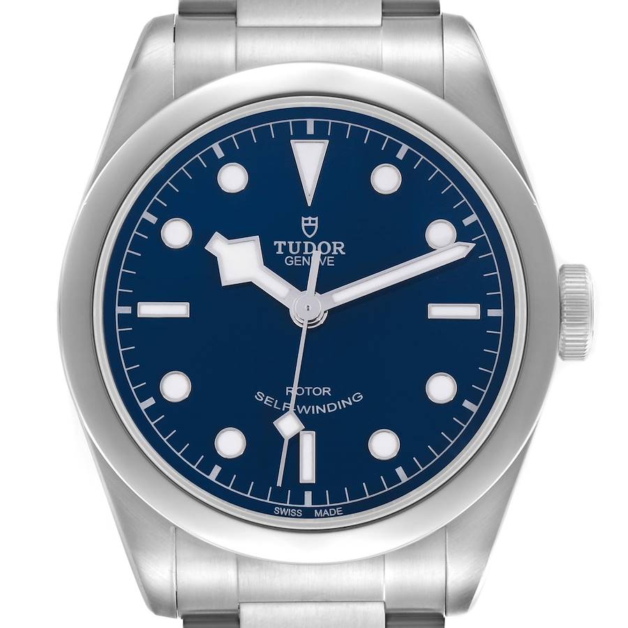 Tudor Black Bay Blue Dial on Stainless Steel Bracelet Ref. M79540-0004 with Box