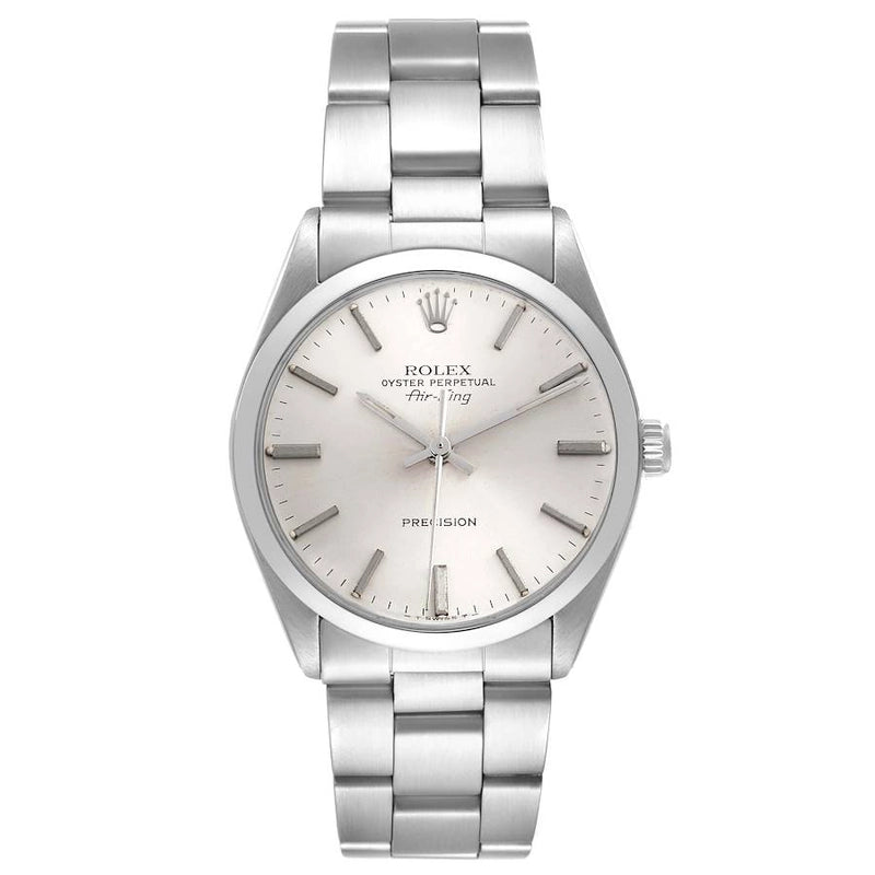 Rolex Air-King Silver Dial on Oyster Ref 5500