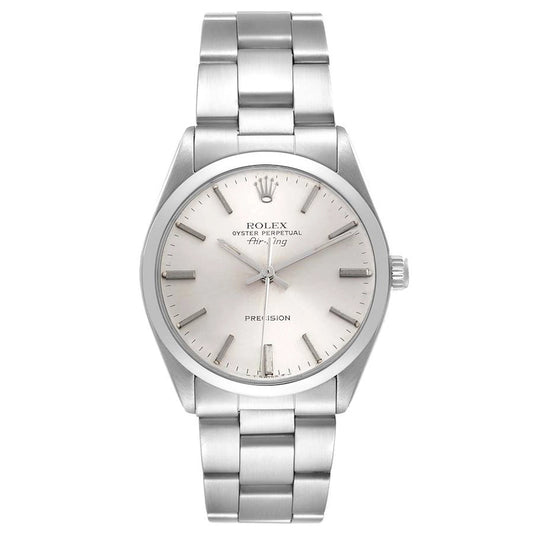 Rolex Air-King Silver Dial on Oyster Ref 5500