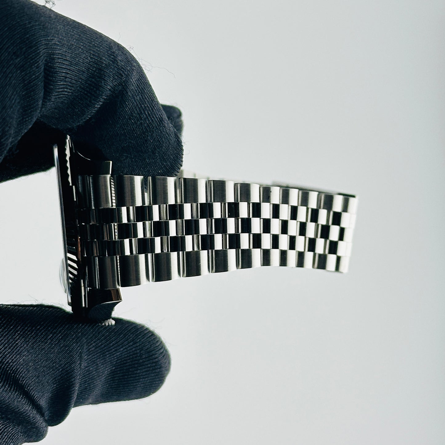 Rolex Datejust Dark Rhodium Diamond Dial on D Link Jubilee Bracelet Ref. 126334 Card 2019 — view 5