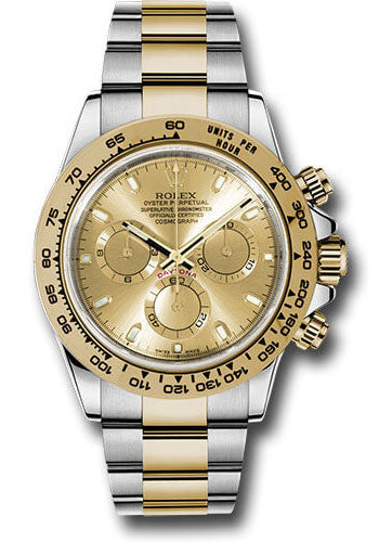 Rolex Daytona Champagne Index Dial on Oyster Bracelet Ref. 116503 2017