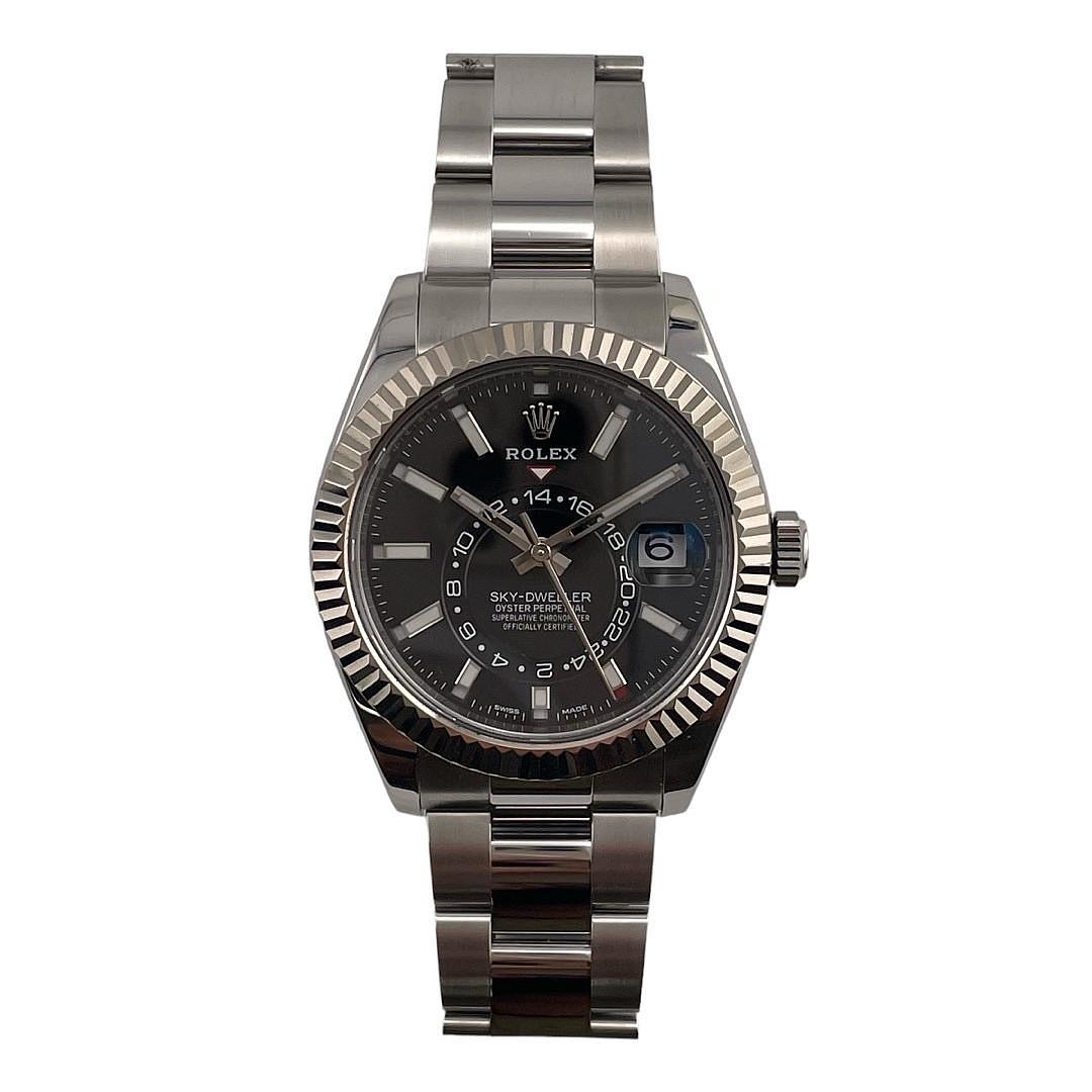 Rolex Sky Dweller Black Dial on Oyster Ref. 326934 Card 2018 — view 2
