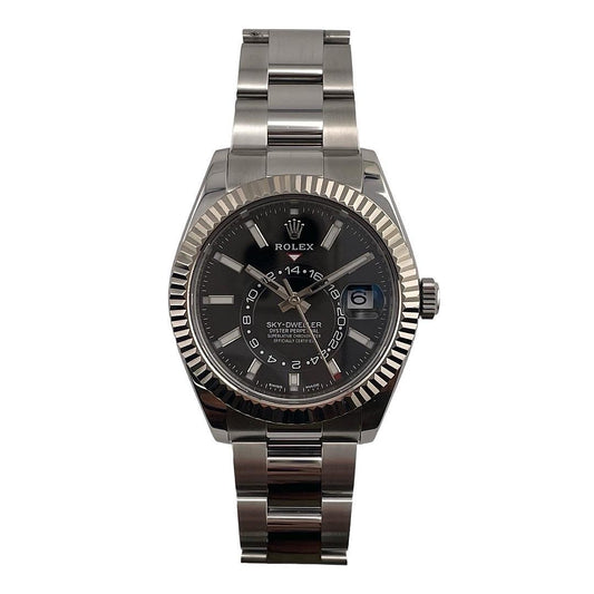 Rolex Sky Dweller Black Dial on Oyster Ref. 326934 Card 2018 — view 2