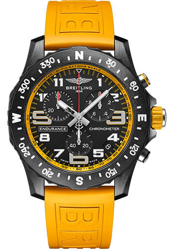 Breitling Endurance Pro Black Dial on Rubber Strap Ref. X82310A41B1S1 Card 2026