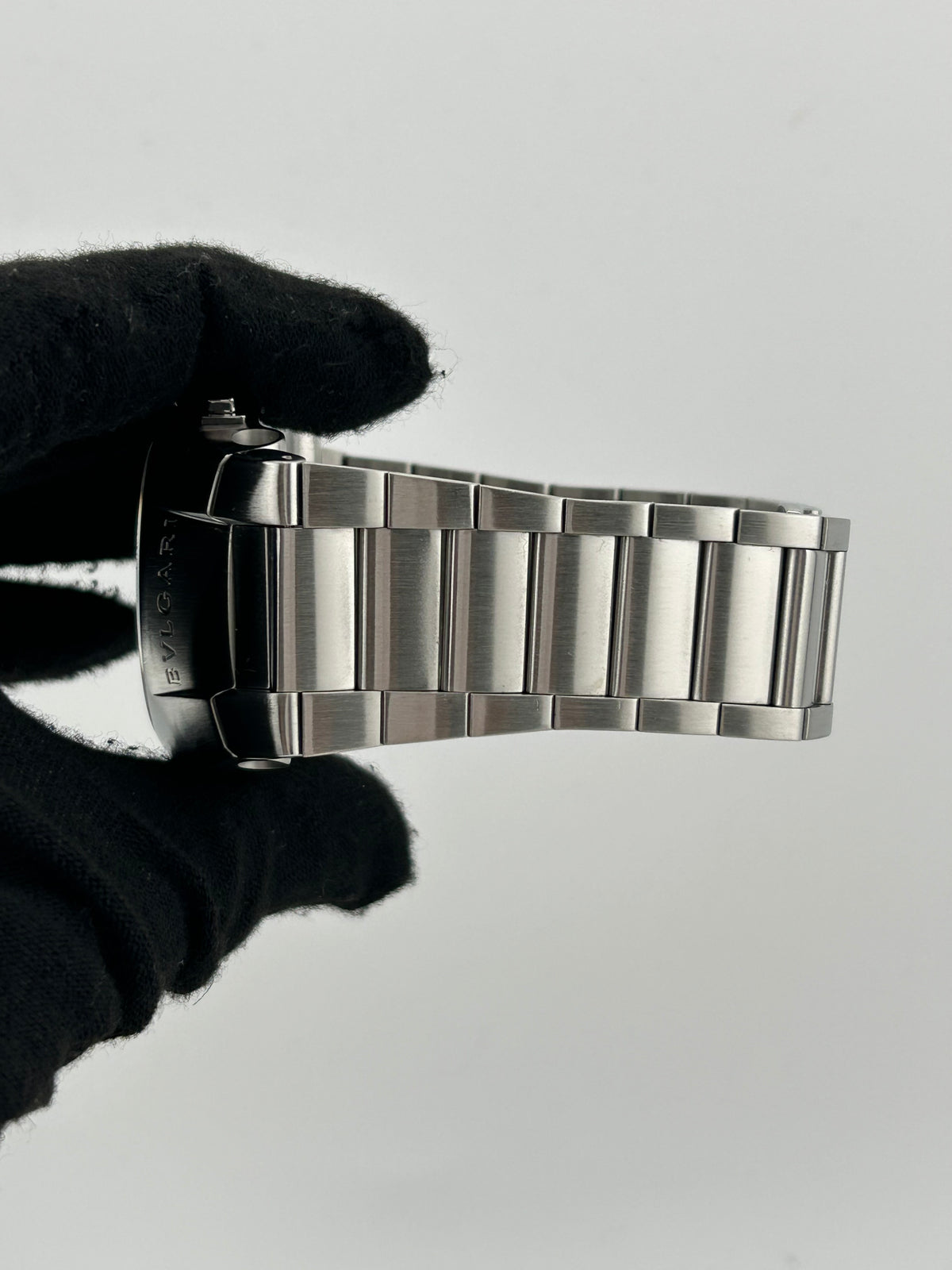 Bvlgari Ergon Black Dial on Stainless Steel Bracelet Ref. EG40S — view 5