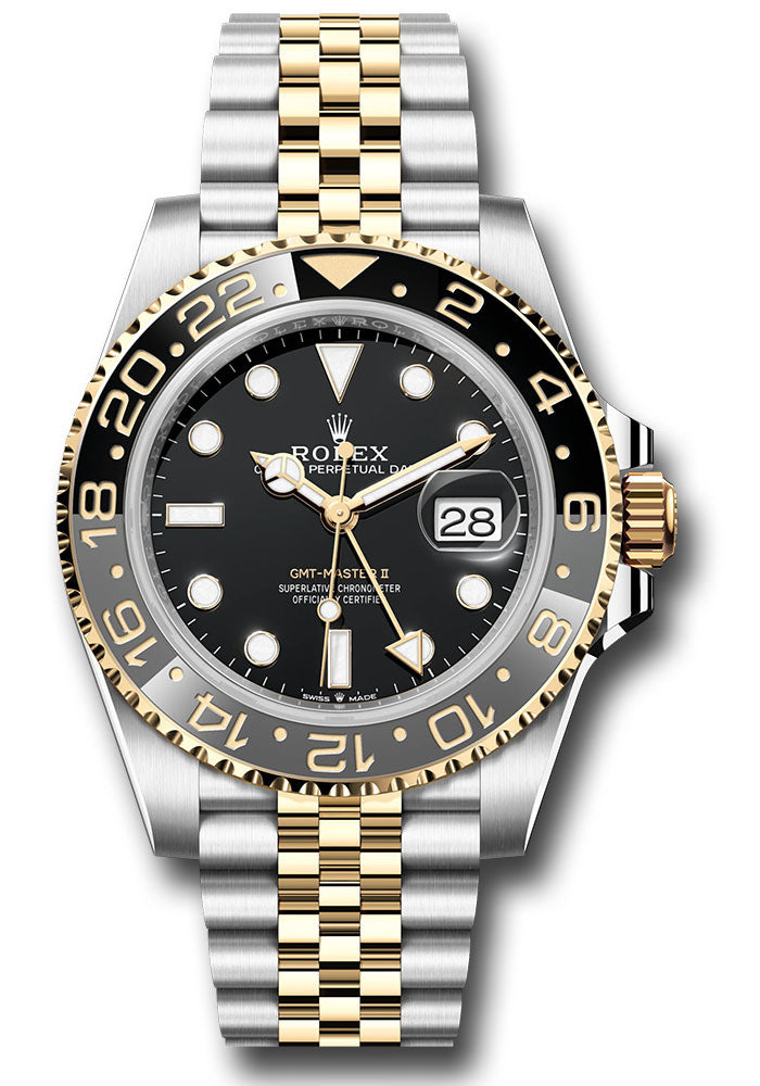 Rolex GMT-Master II Black Dial on Jubilee Ref. 126713GRNR Card 2025