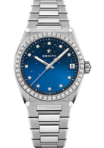 Zenith Defy Midnight Blue Dial on Bracelet Ref. 16.9200.670/01.MI001 Complete 2024