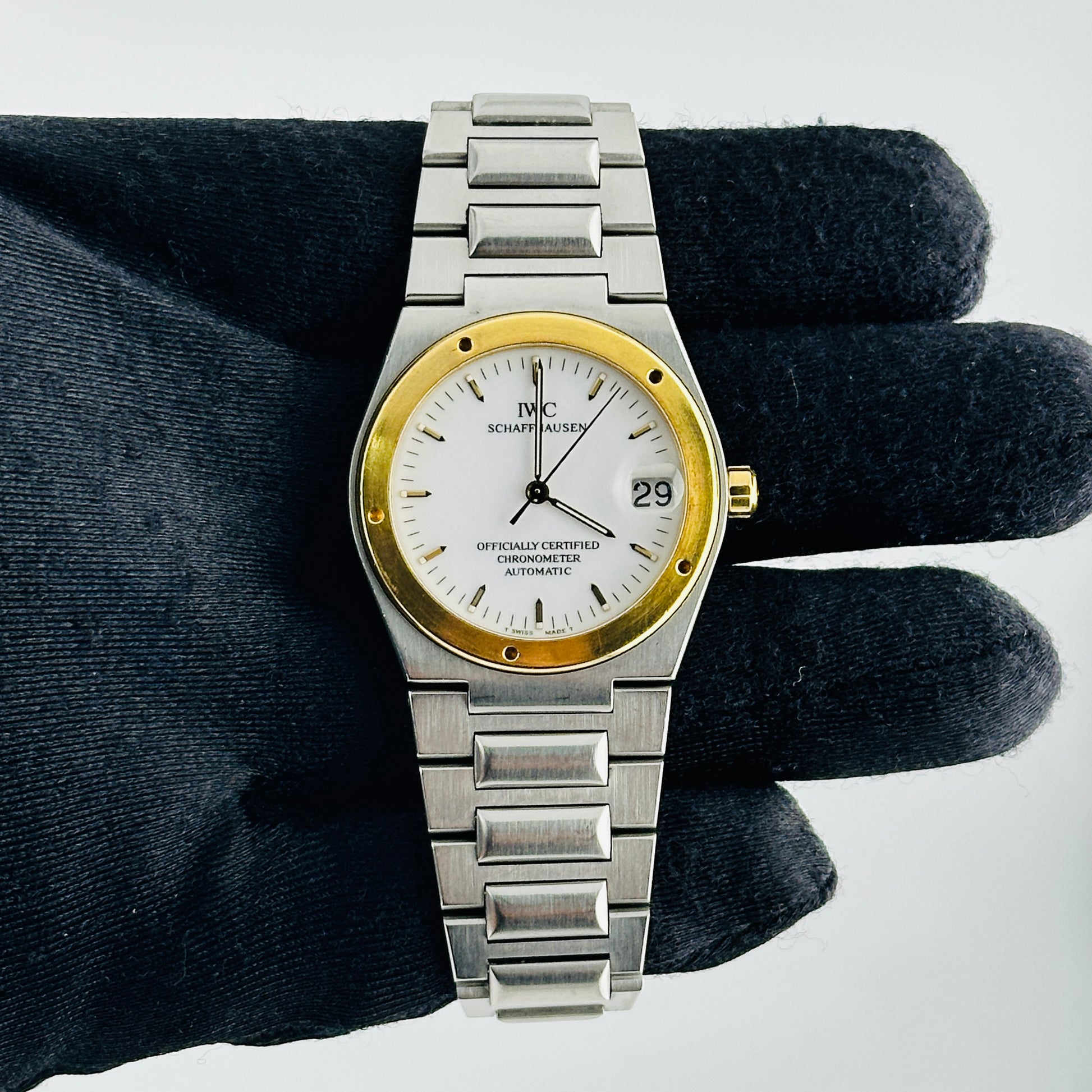 Iwc Ingenieur White / Yg Markers Dial on Stainless Steel Bracelet Ref. IW352103 2020 — view 2