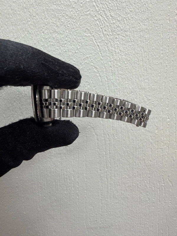 Rolex Datejust Lady Silver Stick Dial on Jubilee Ref 69174 with Papers 1996