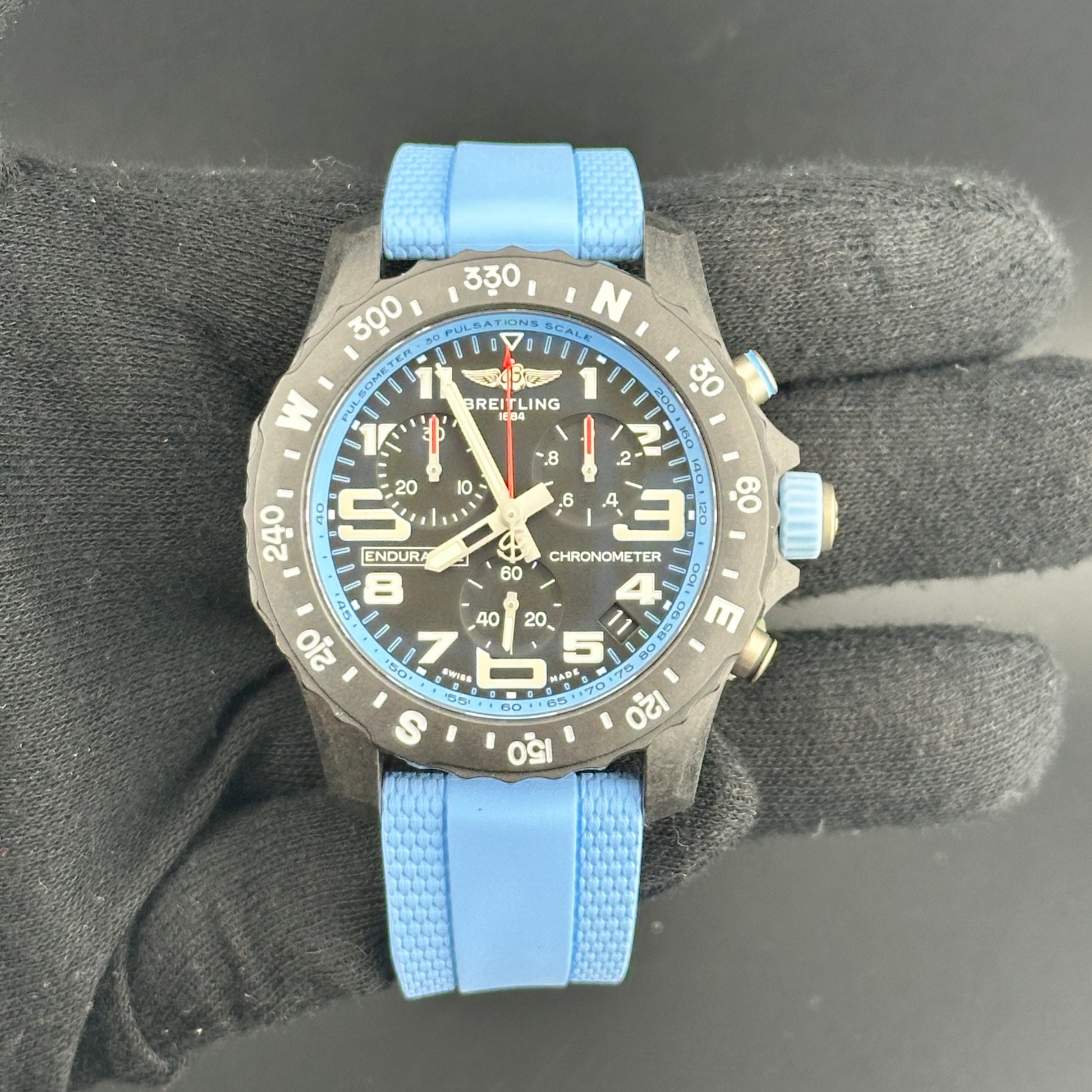 Breitling Endurance Pro Black Dial on Rubber Strap Ref. X82310281B1S2 Card 2026 — view 2