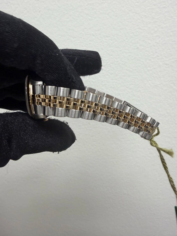 Rolex Datejust Gold Stick Dial on D Link Jubilee Ref 79173 with Papers 2000