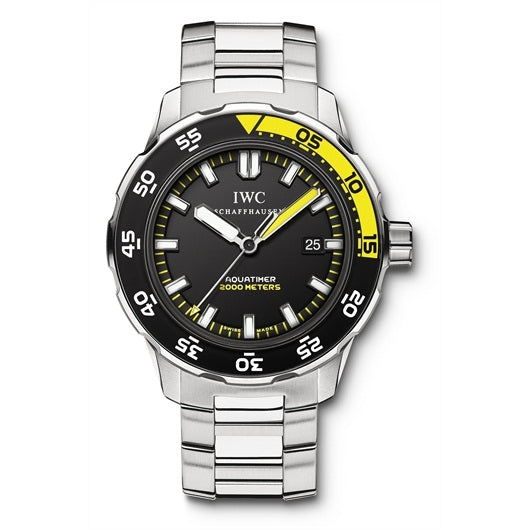 Iwc Aquatimer Black Dial Ref. IW356808 Complete 2013