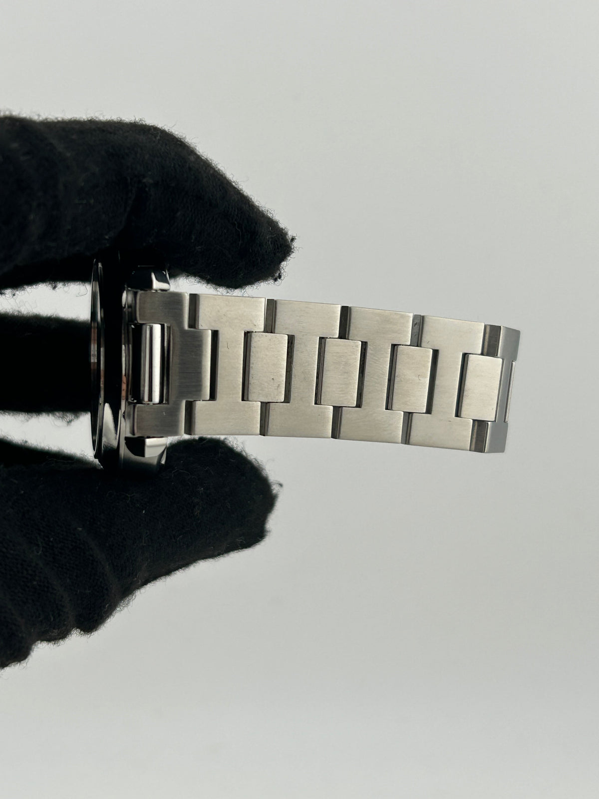 Cartier Pasha C Black Dial on Stainless Steel Bracelet Ref. W31043M7 — view 5