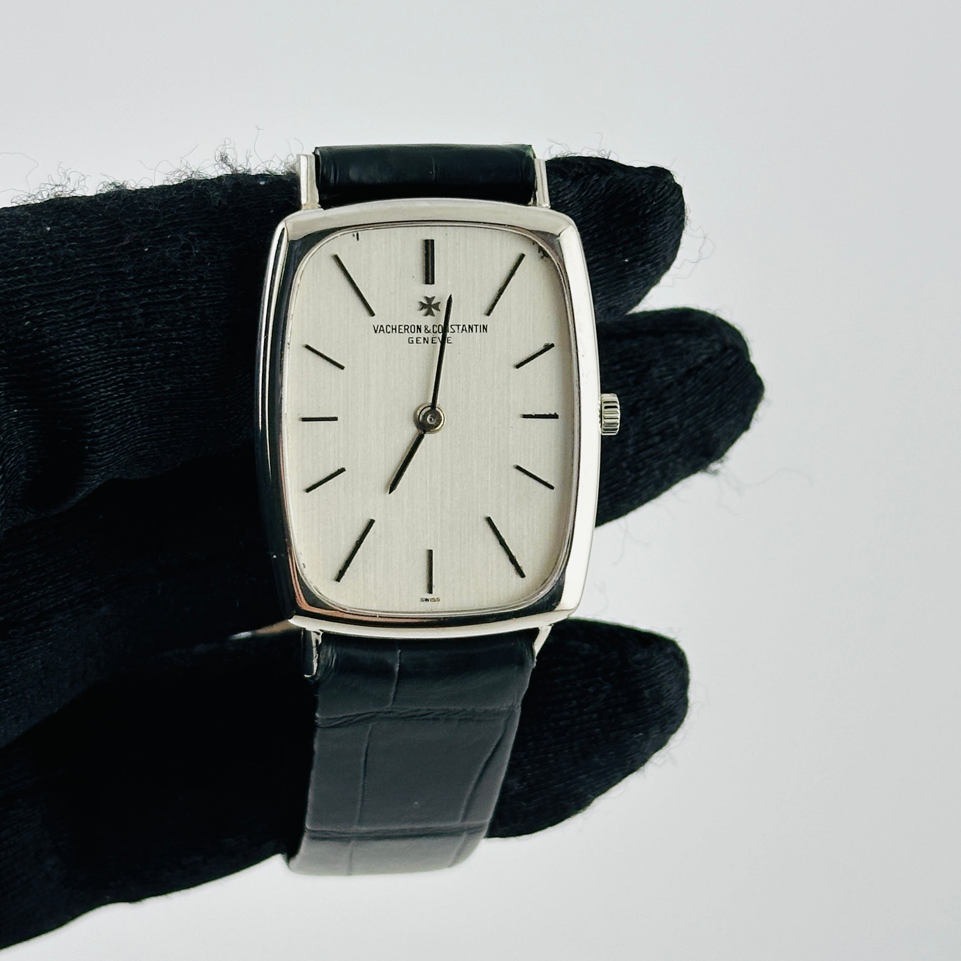 Vacheron Constantin Classic Slate Dial on Leather Band 2015