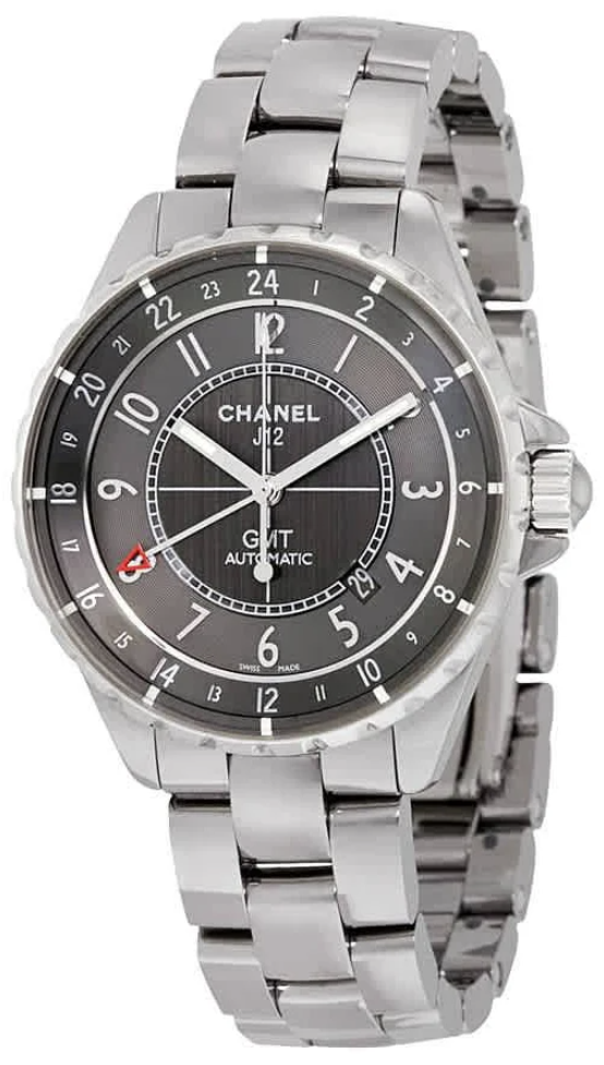 Chanel J12 Gray Dial on Ceramic Bracelet Ref. H3099