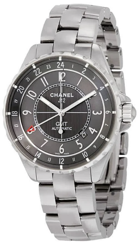 Chanel J12 Gray Dial on Ceramic Bracelet Ref. H3099