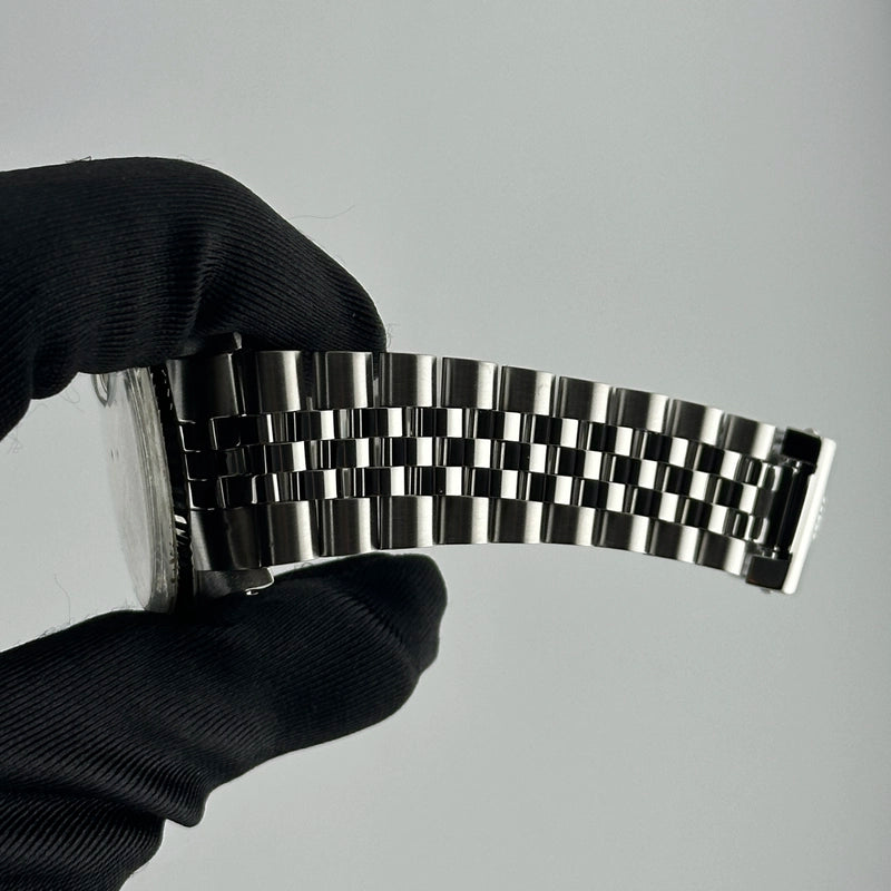 Rolex Datejust Silver Stick Dial on Jubilee Ref 1601