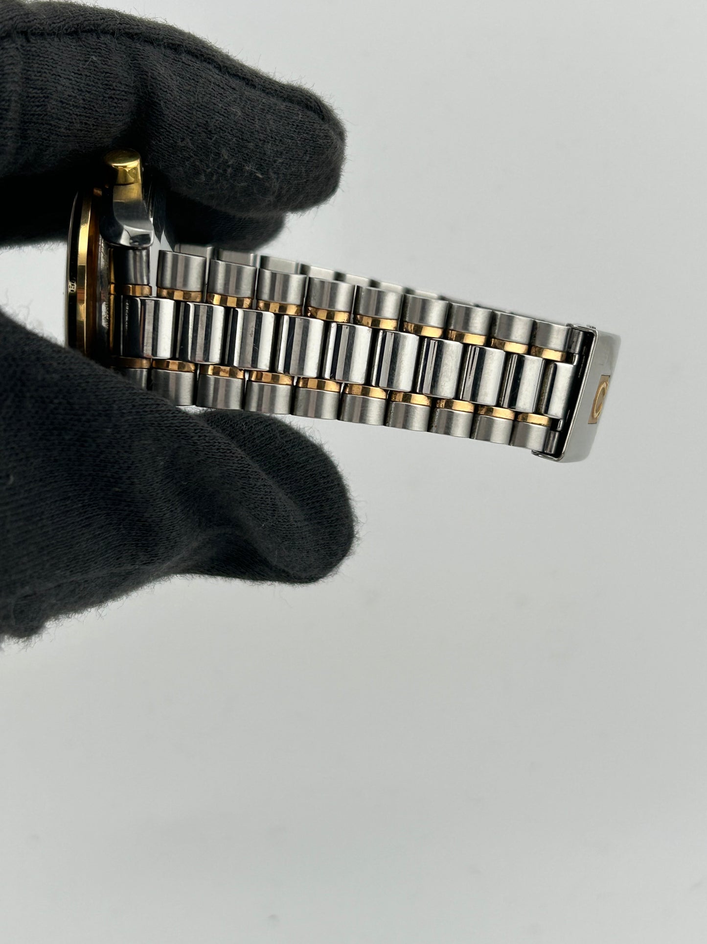 Omega Speedmaster Black Dial on 2 Tone Rose Gold & Stainless Steel Bracelet Ref. 3316.50 — view 5