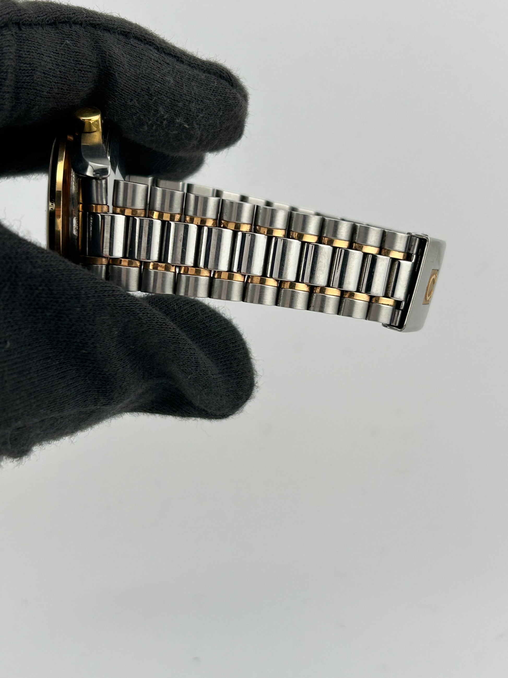 Omega Speedmaster Black Dial on 2 Tone Rose Gold & Stainless Steel Bracelet Ref. 3316.50 — view 5