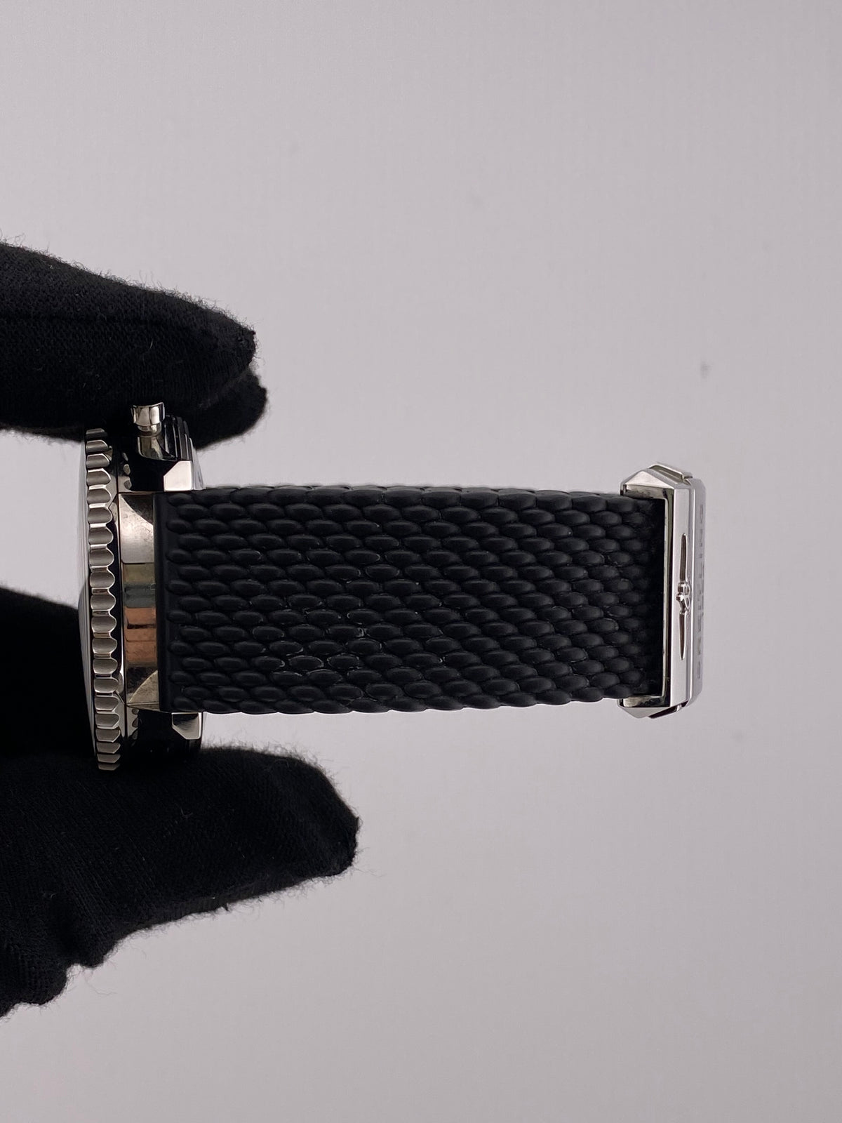Breitling Navitimer 01 Black Dial on Rubber Strap Ref. AB0120/A022B01WBD Complete 2016 — view 5