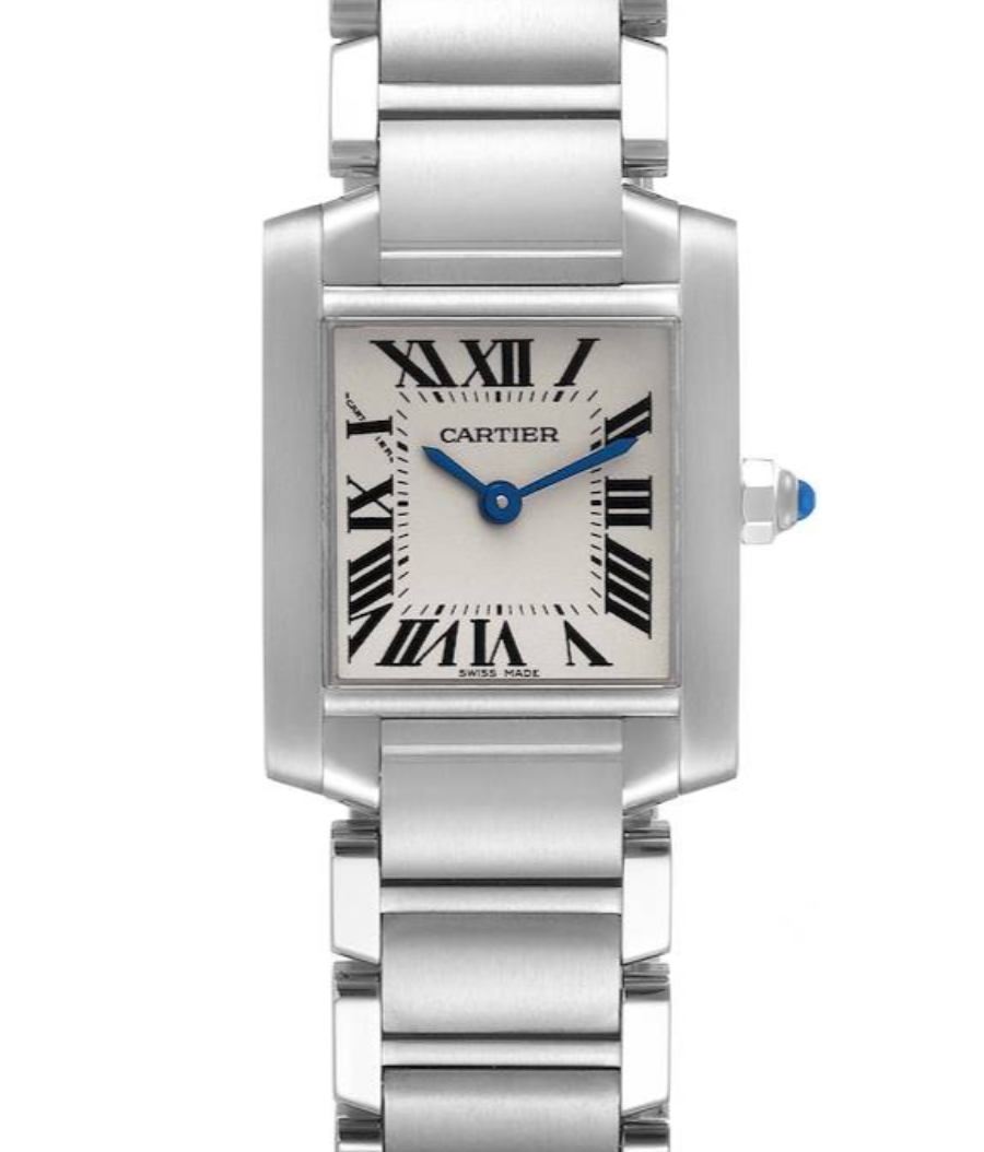 Cartier Tank Francaise Silver Dial on Bracelet Ref. W51008Q3