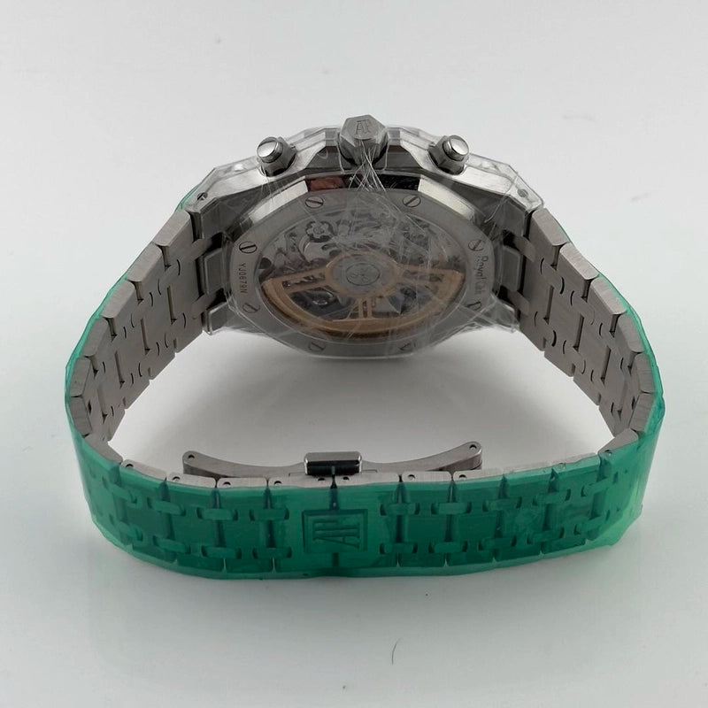 Audemars Piguet Royal Oak Chrono Green Dial on Steel Ref 26240ST.OO.1320ST.08 with Card 2023