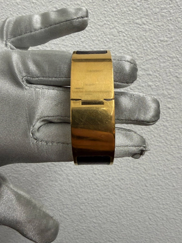 Hermes Gold Dial on Band Ref LO1.201