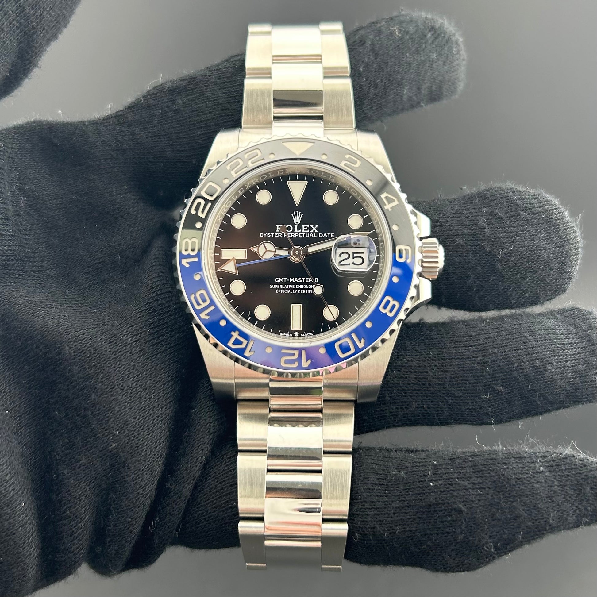 Rolex GMT-Master II Black Dial on Oyster Ref. 126710BLNR Card 2022 — view 2