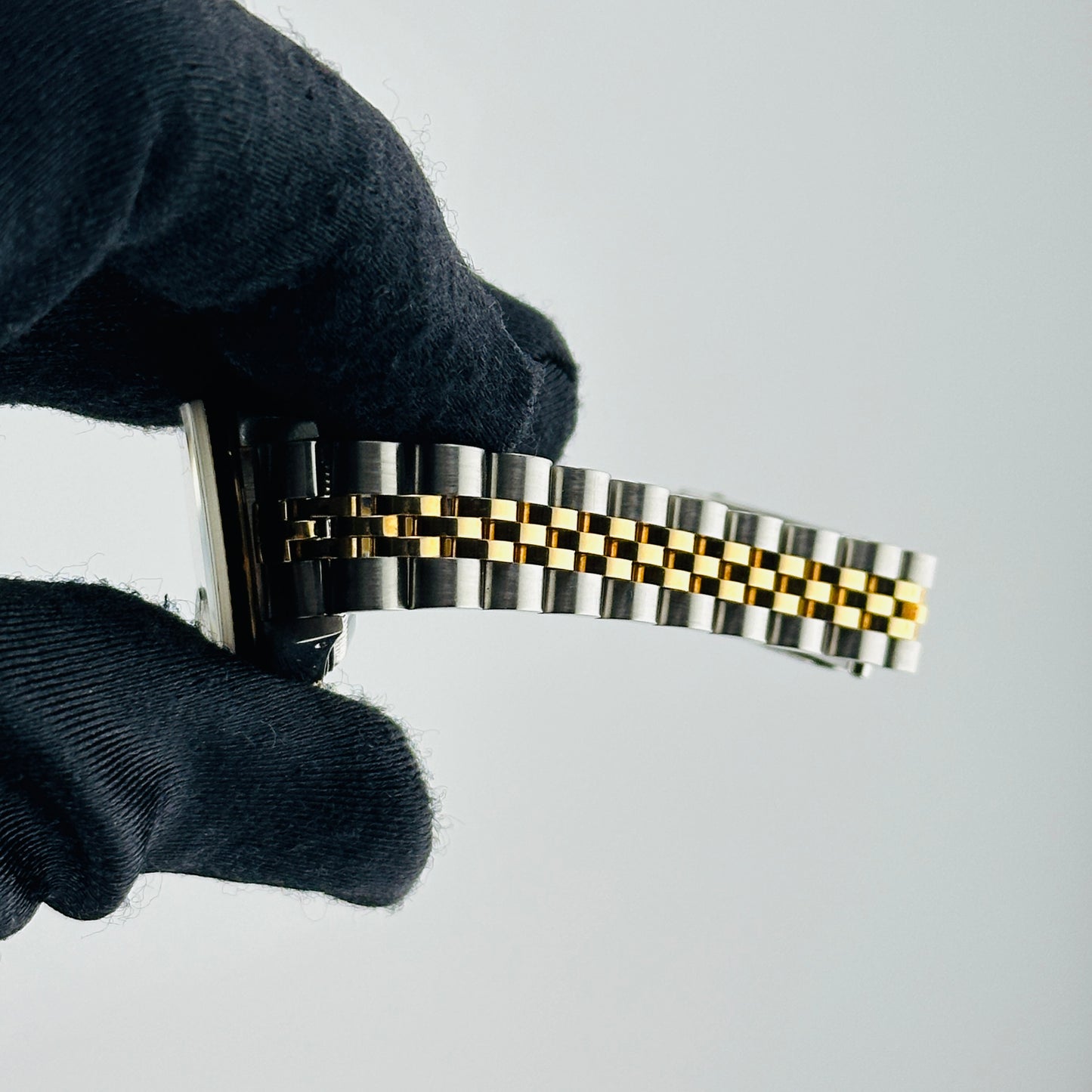 Rolex Datejust Lady Champagne Stick Dial on D Link Jubilee Bracelet Ref. 69173 1993 — view 5