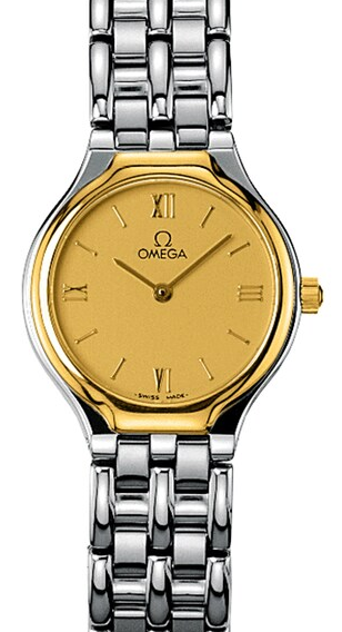 Omega De Ville Yellow Dial on Stainless Steel Bracelet Ref. 4360.13.00