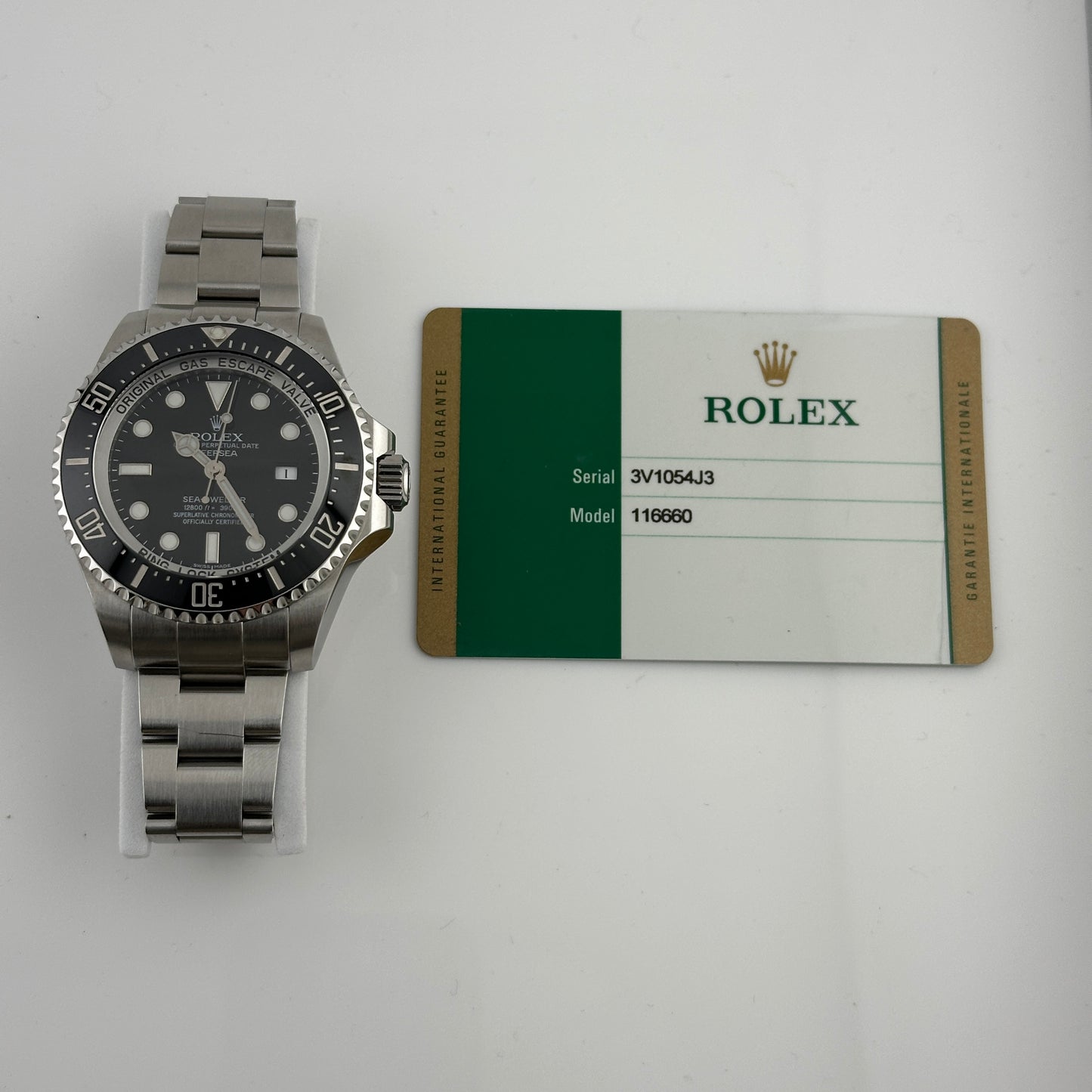 Rolex Sea-Dweller Deepsea Black Dial on Oyster Ref. 116660 Card 2016 — view 5