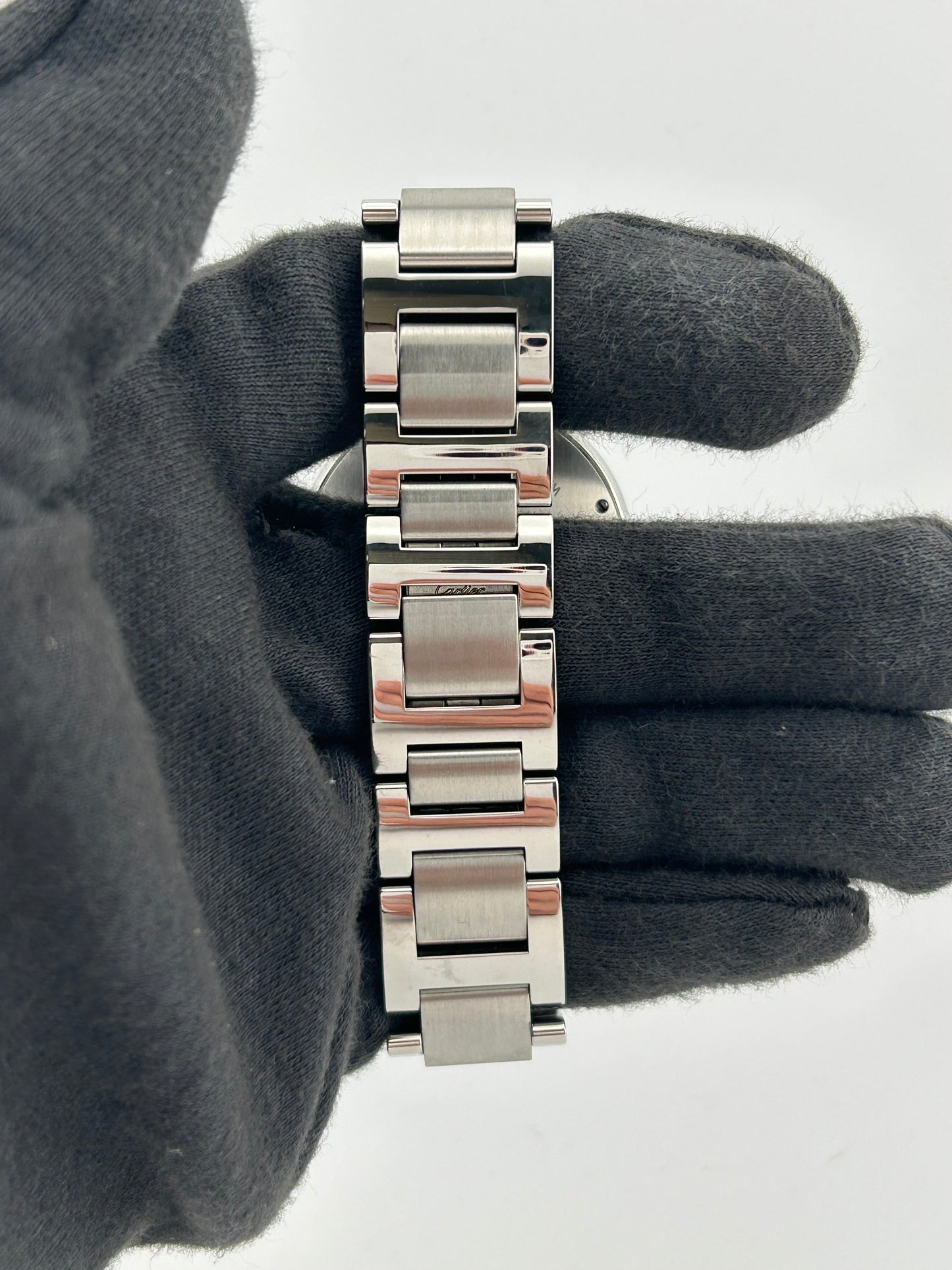Cartier Ballon Bleu Silver Roman Numerals Dial on Stainless Steel Bracelet Ref. W6920046 Papers 2016 — view 4
