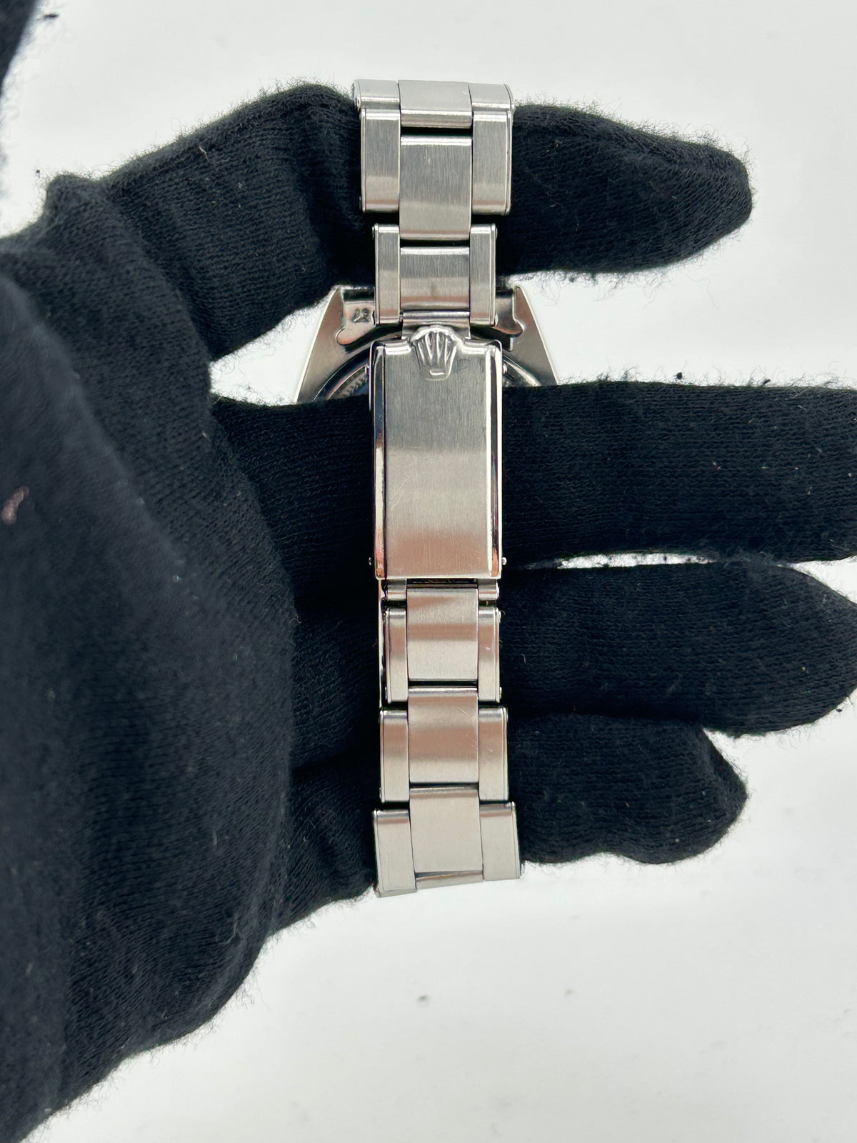 Rolex Oysterdate Precision Dark Gray Dial on Oyster Rivet Bracelet Ref. 6694 Service Papers 1989 — view 3