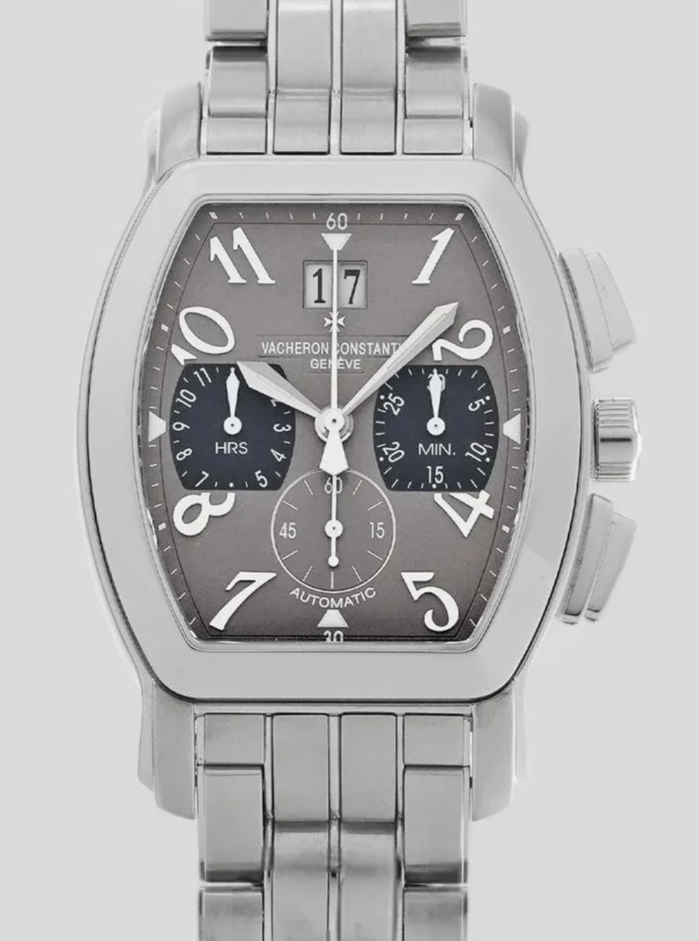Vacheron Constantin Royal Eagle Gray Arabic Numerals Dial on Stainless Steel Bracelet Ref. 49145 with Box