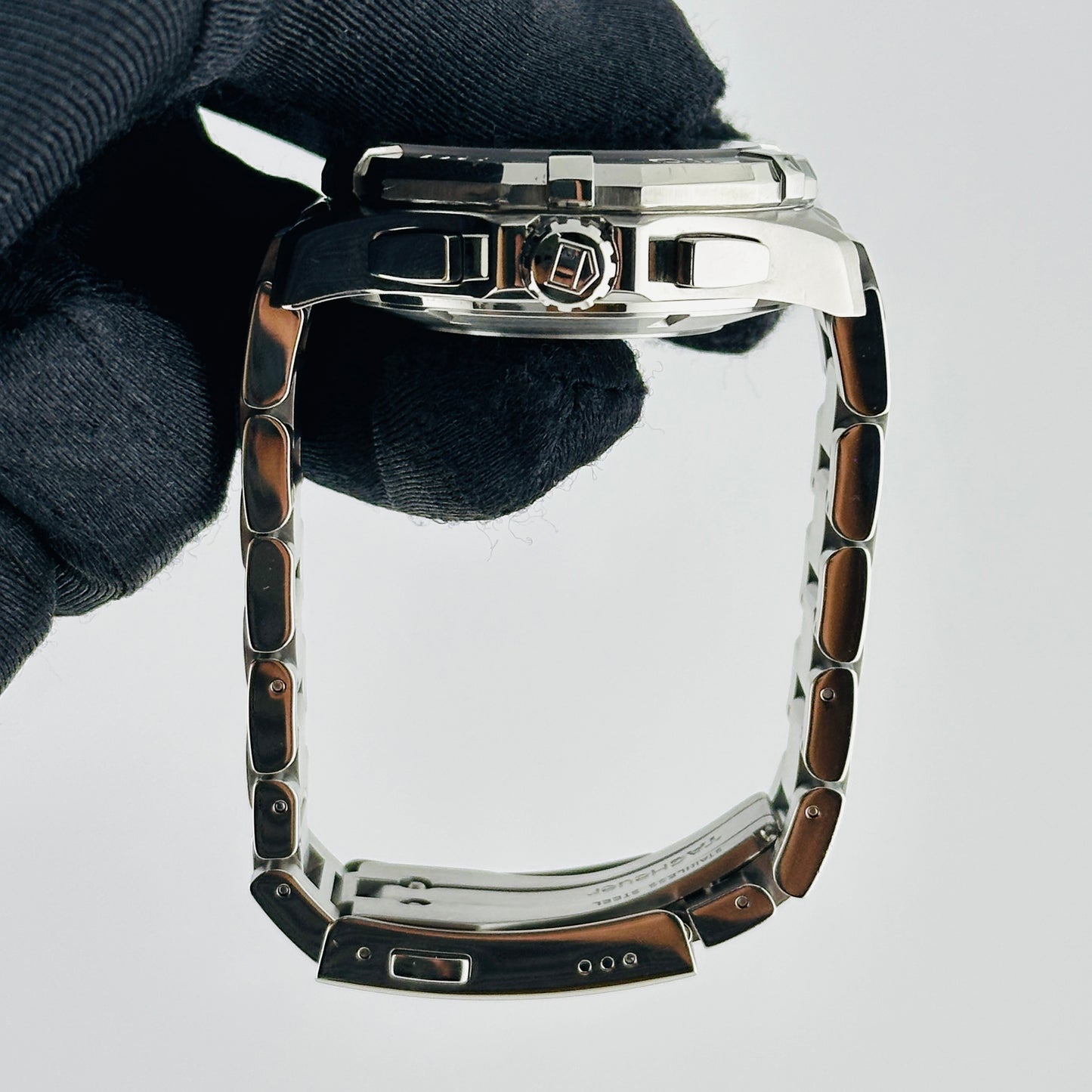 Tag Heuer Aquaracer Chronograph Blue Dial on Stainless Steel Bracelet Ref. CAY2112.BA0927 — view 6