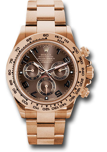 Rolex Daytona Chocolate Arabic Dial on Oyster Ref. 116505 Card 2014